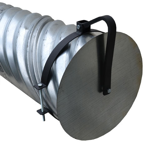 12" Steel Hinged Flap Gate for PVC, CMP | Agri Drain