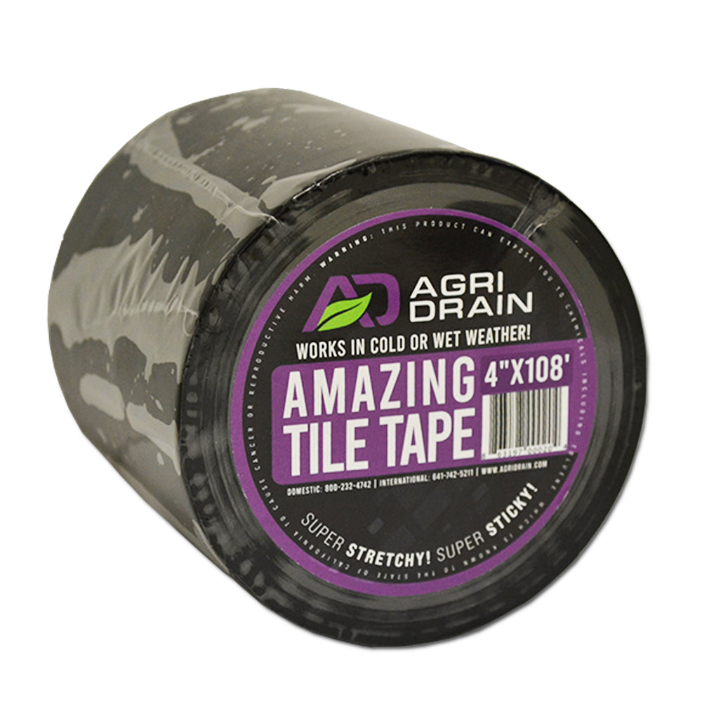 4" Black Tape (per roll)