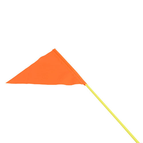 Fl. Orange Intake Marker Flag & Rod-Bundle of 25
