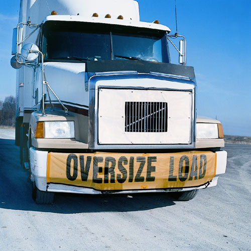 Yellow Oversize Load Sign, 7' x 18" | Agri Drain