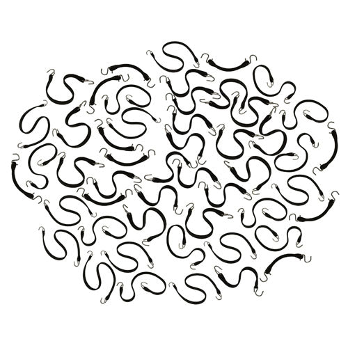 Tarp Strap Assortment—10 ea (50 straps total)