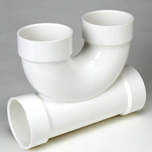 4" PVC-DWV Double 2-Way Cleanout