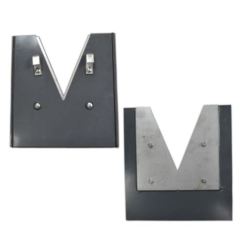 12" Tall x 23 3/4" Wide V-Notch Weir