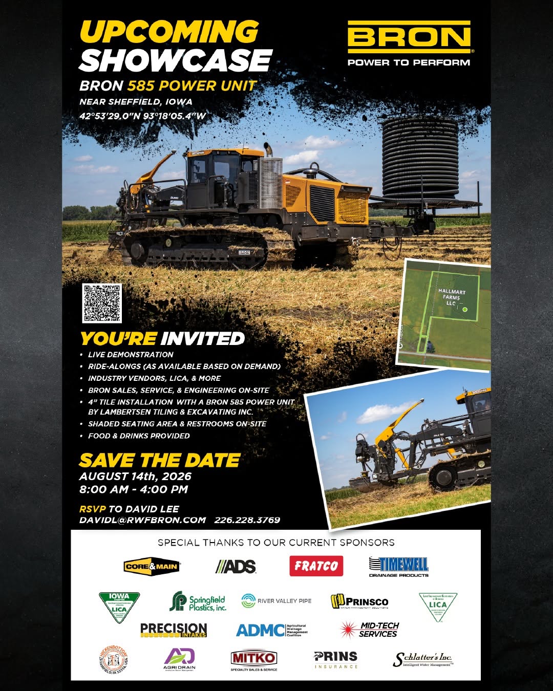 The BRON Drainage Showcase is almost here!