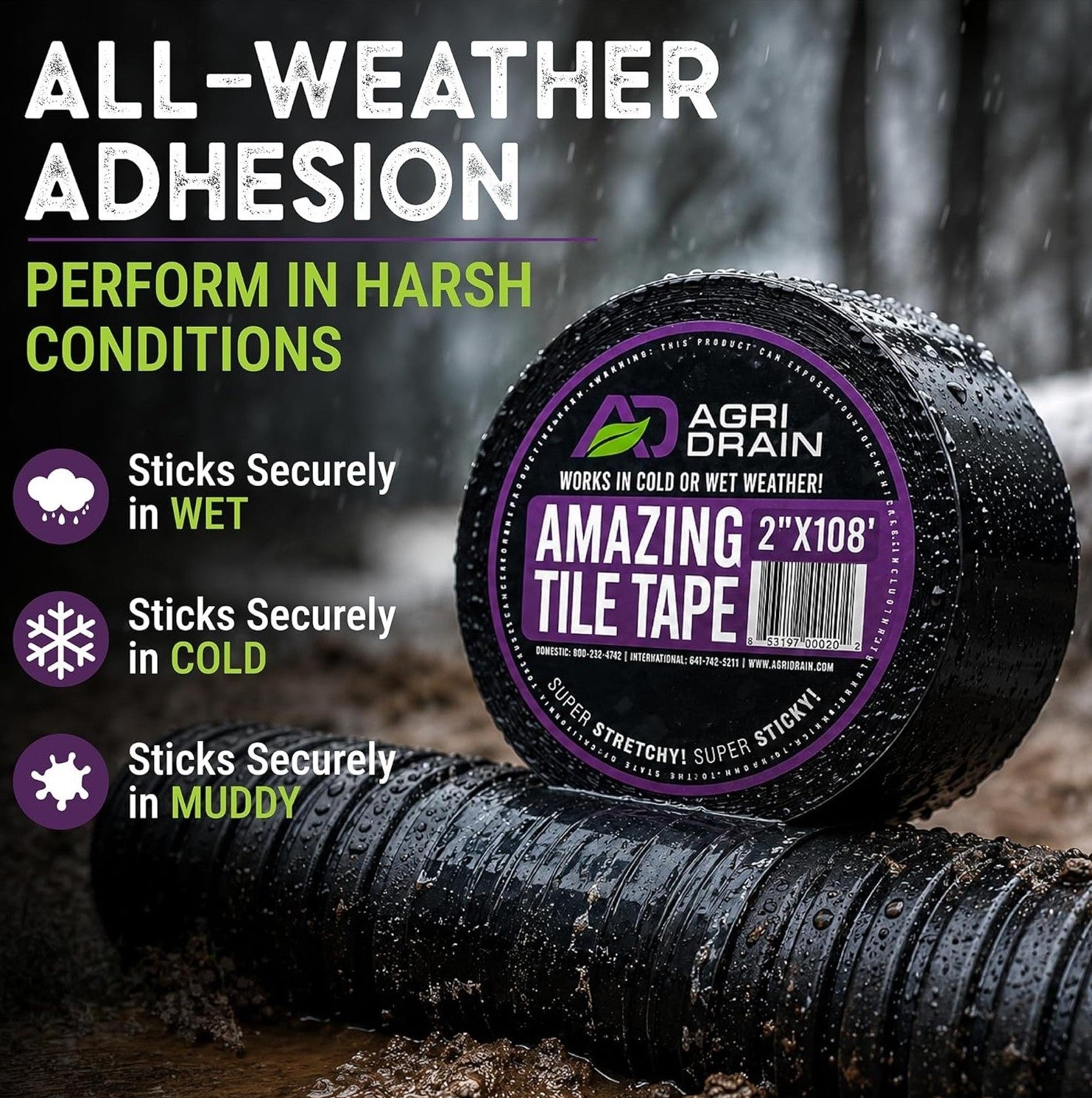 ALL-WEATHER ADHESION