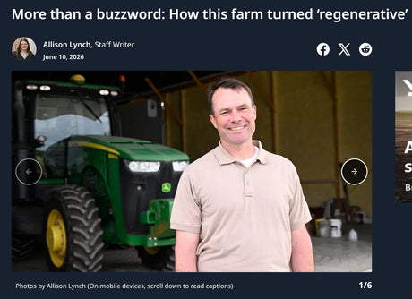 Regenerative ag saves money, boosts Indiana farmer’s soil health