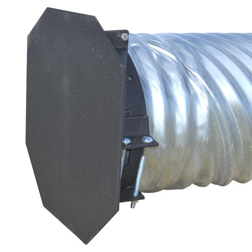 21" Steel Hinged Heavy Duty Flap Gate for PVC, CMP | Agri Drain