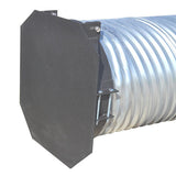 36" Steel Hinged Heavy Duty Flap Gate for PVC, CMP | Agri Drain