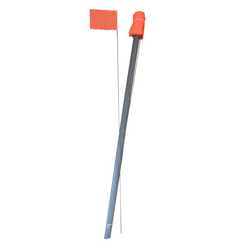 100 - 4" x 5" Orange Flags