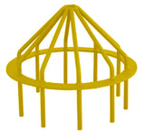 10" HB* HD Yellow Bar Guard