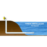 Dry Hydrant Complete—4.5" Head