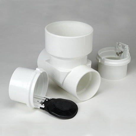 4" Clean Check Extendable Backwater Valve