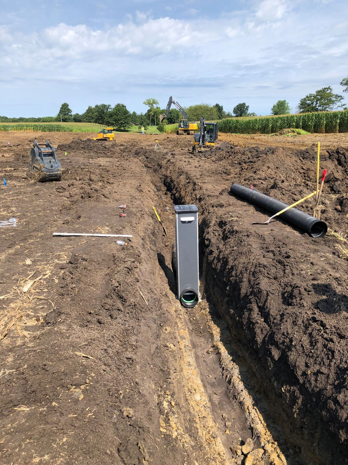 Inline Water Level Control Structures | Agri Drain