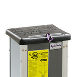 Plastic Lid for Inline; 16.50"W x 18.63"D × 2.35"H Size