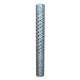 8" x 6' Steel Riser with Trash Guard, 36 Holes/Foot | Agri Drain